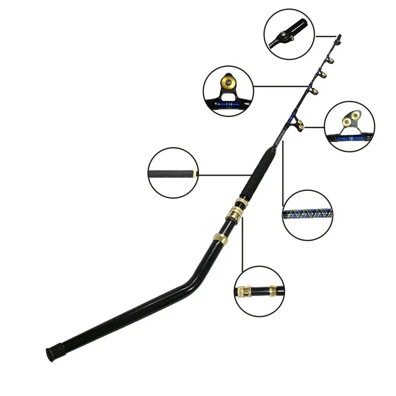 ToplineTackle игровая серия Pacific Bay Roller 60 кг 1 68 фунтов Мбит/с глубокий поворотный