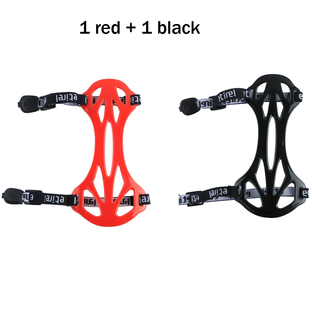 Цвет: желтый Toparchery Archery Arm Guards предплечье Защитное снаряжение для стрельбы охотничьей практики 2 ремешка для стрельбы - Цвет: Цвет: желтый