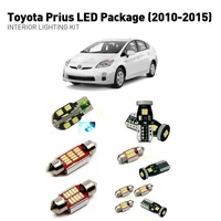 led interior lights for toyota prius 2010 2015 10pc led lights for cars lighting kit automotive bulbs canbus