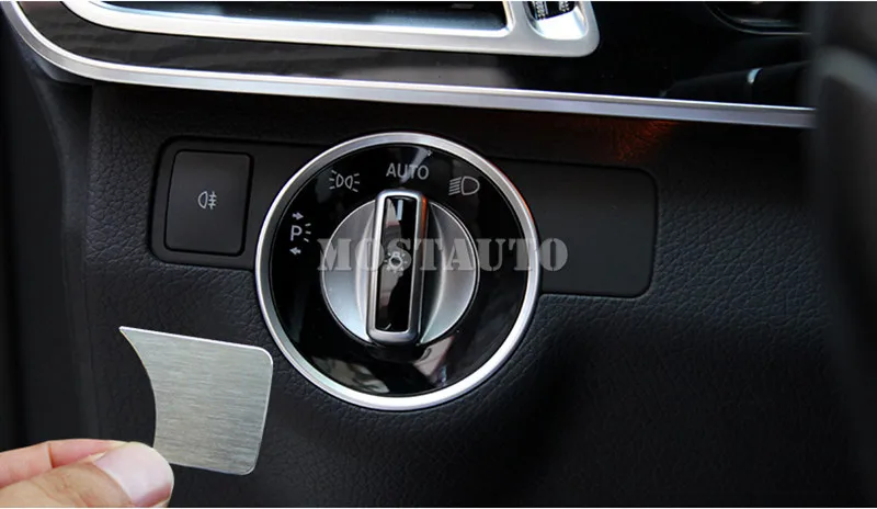 Крышка кнопки переключателя внутренней фары для Benz E Class Coupe W207 C207 2009 2016 2 шт.