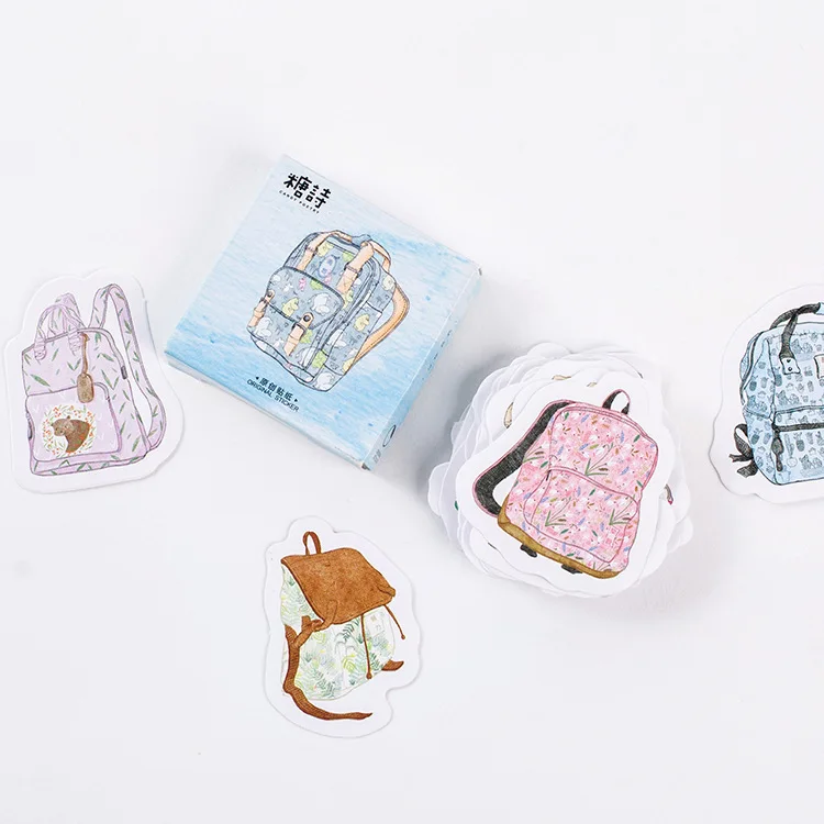 45 шт./кор. Новый Kawaii DIY креативный учебный Жесткий мини бумажный стикер украшение