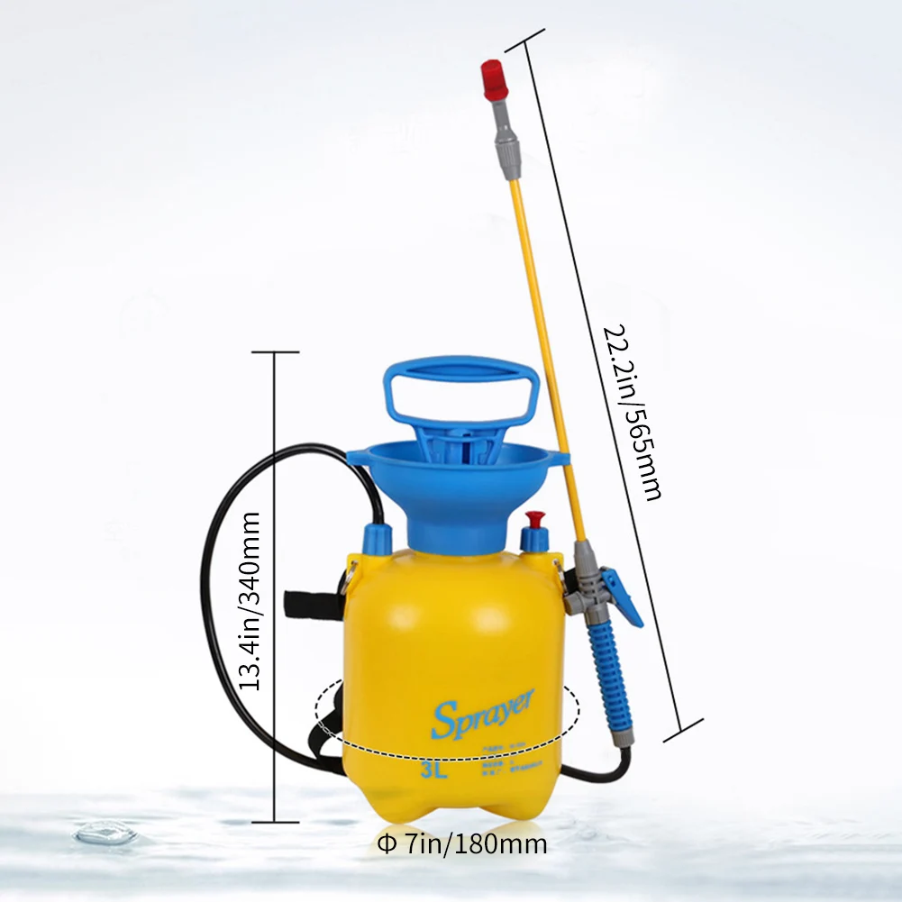 Руководство садовый опрыскиватель ручной давление ирригационный насос спринклерной комплект плечевой ремень полива поставки садоводство инструменты бутылка 3L/5L