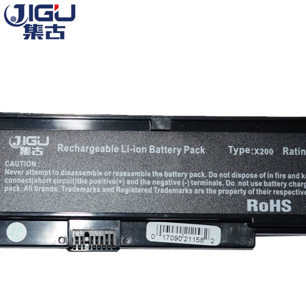 JIGU 6 Cells Laptop Battery For Lenovo ThinkPad X200 X200s 42T4834 42T4835 43R9254 ASM 42T4537 FRU 42T4536 42T4538|laptop battery for lenovo|laptop