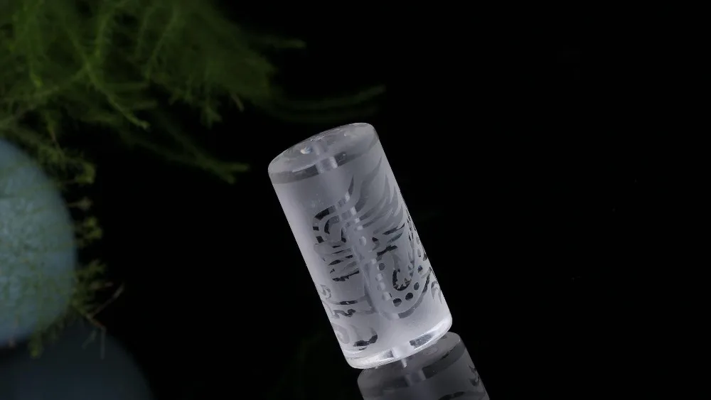 Прямая доставка уникальный натуральный белый кристалл Вырезка Дракон повезло