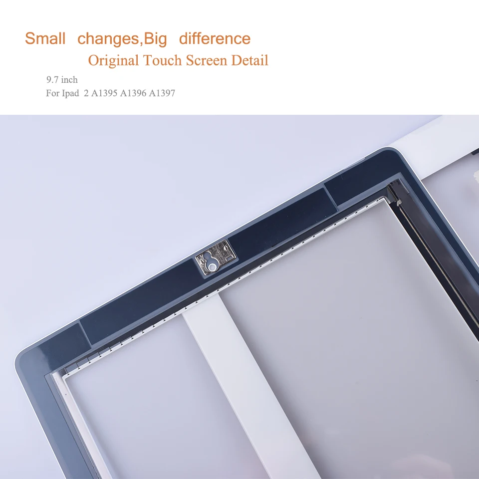 10 шт./лот оригинал для Apple iPad 2 2011 сенсорный экран дигитайзер сенсорная панель