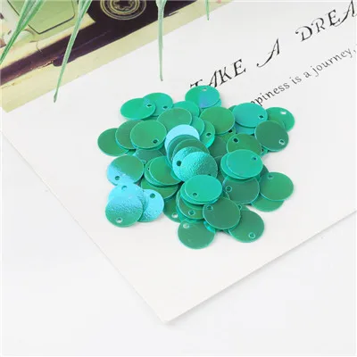 AB Dark Green Issequins 600 шт 6 мм круглые Блестки DIY Швейные аксессуары Lentejuelas Para Manualidades ПВХ блестки для платья - Цвет: AB Dark Green