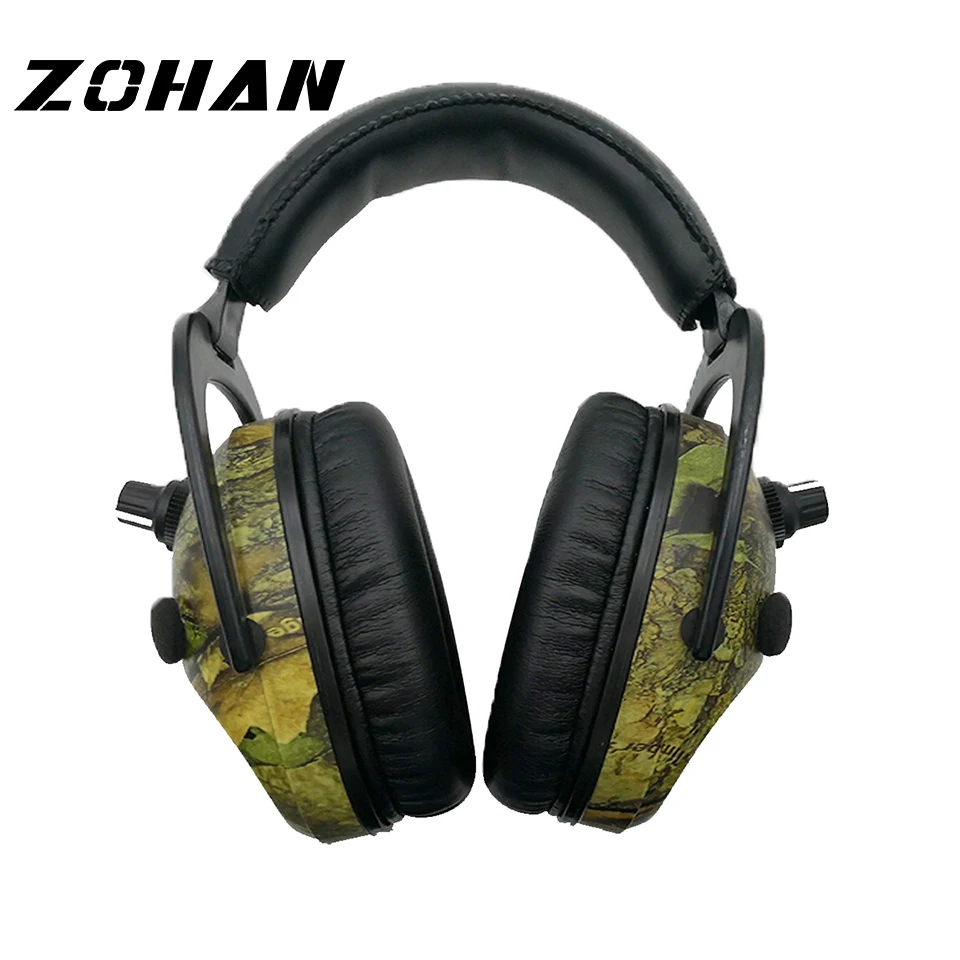 ZOHAN электронный наушник NRR 23DB тактическая гарнитура для охоты Электроника Защита слуха наушники шумоподавление Ушная затычка