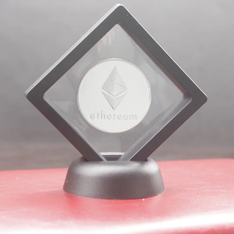 Дропшиппинг не монеты иностранных валют Monreo эфириум Lite тире пульсация Eos Монета 6 видов памятной монеты - Цвет: Silver ethereum 1
