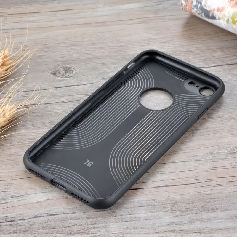 Чехол для iphone x 8 7 6s 6 plus чехол из кожи с рисунком дерева мягкий силиконовый