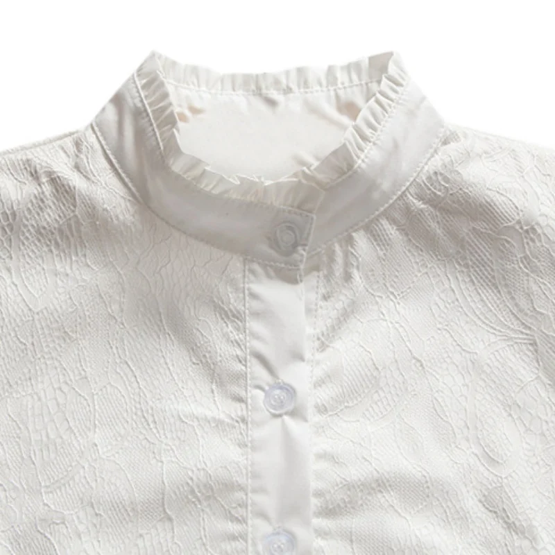 Women Shirts Fake Collar Lapel Detachable Blouse Sweater Tops | Женская одежда