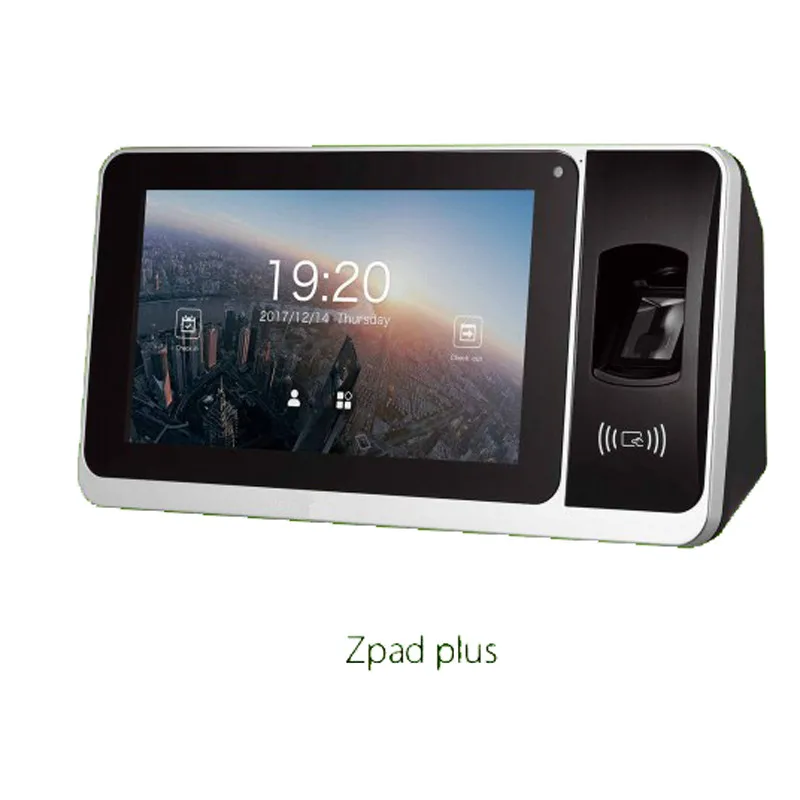 Zpad plus zkteco сканер отпечатков пальцев посещаемость времени wifi bluetooth функция записи