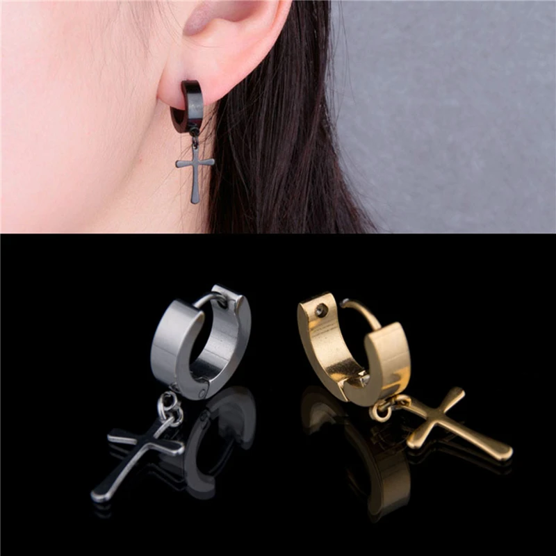 1 шт новый пирсинг в стиле панк 3 вида цветов из нержавеющей стали болтающийся