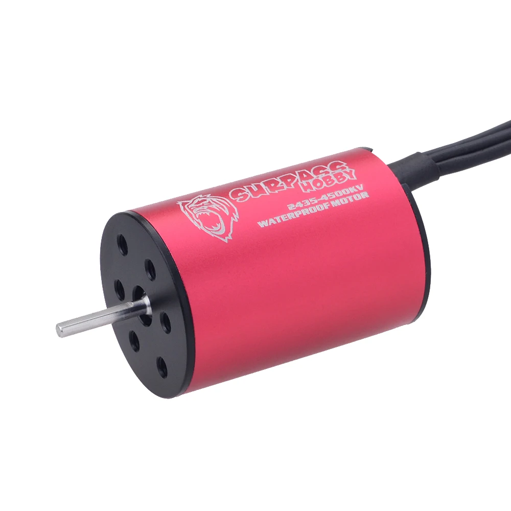 SURPASS HOBBY водонепроницаемый Бесконтактный 2435 4500KV 4800KV 2S бесщеточный двигатель для