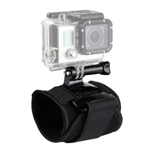 360 градусов браслет запястье руки В виде ракушки ремень с Go Pro адаптер для GoPro Hero4 3 +