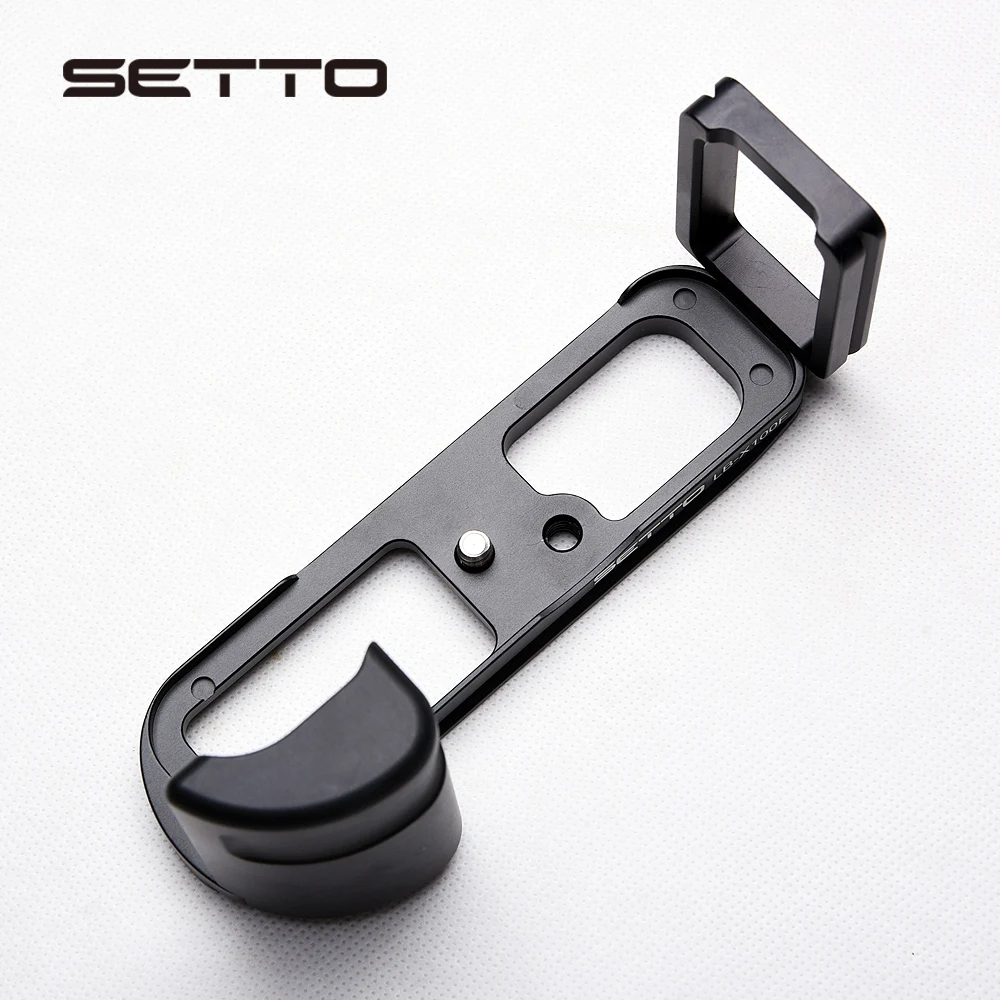 SETTO Pro вертикальный l-образный кронштейн для штатива быстросъемная пластина базовая ручка для Fujifilm для цифровой камеры Fuji X100F X100-F