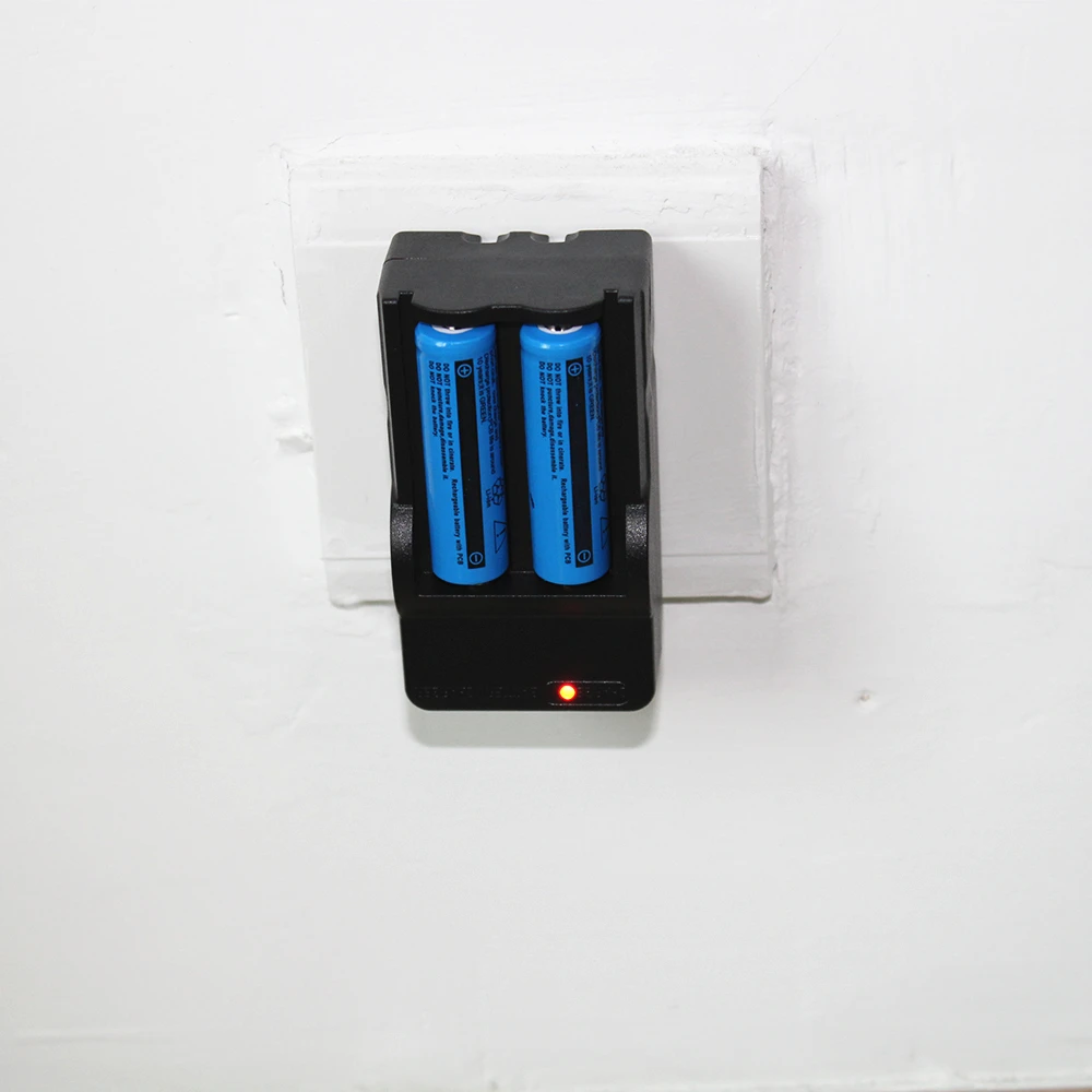 Светодиодный светильник для вспышки 14500 Зарядное устройство US Plug AC100-240V 50/60 Гц