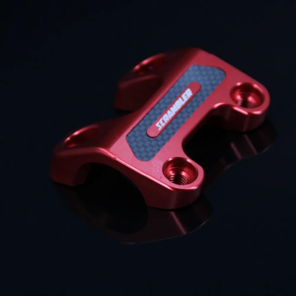 RiderJacky D28MM мотоцикл CNC зажим Кронштейн верхней части для Ducati скремблер F. T. BRASIL 800