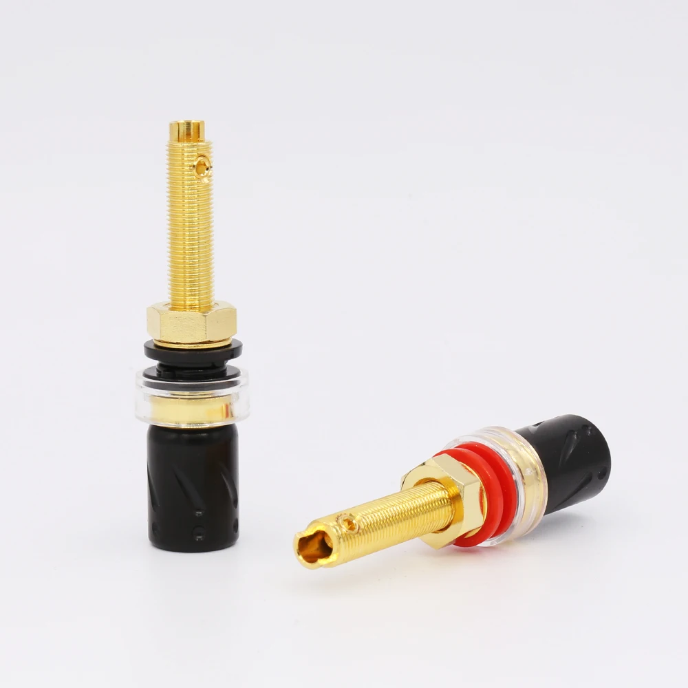 Viборг BP613G Чистая медь 24K позолоченная связующая Колонка клемма hifi amp длинная