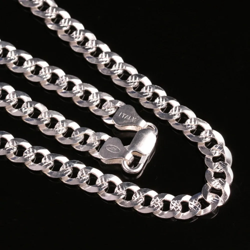 Цепочка Фигаро мужская из серебра 925 пробы 10 шт.|jewelry free shipping|men jewelryfigaro chain |
