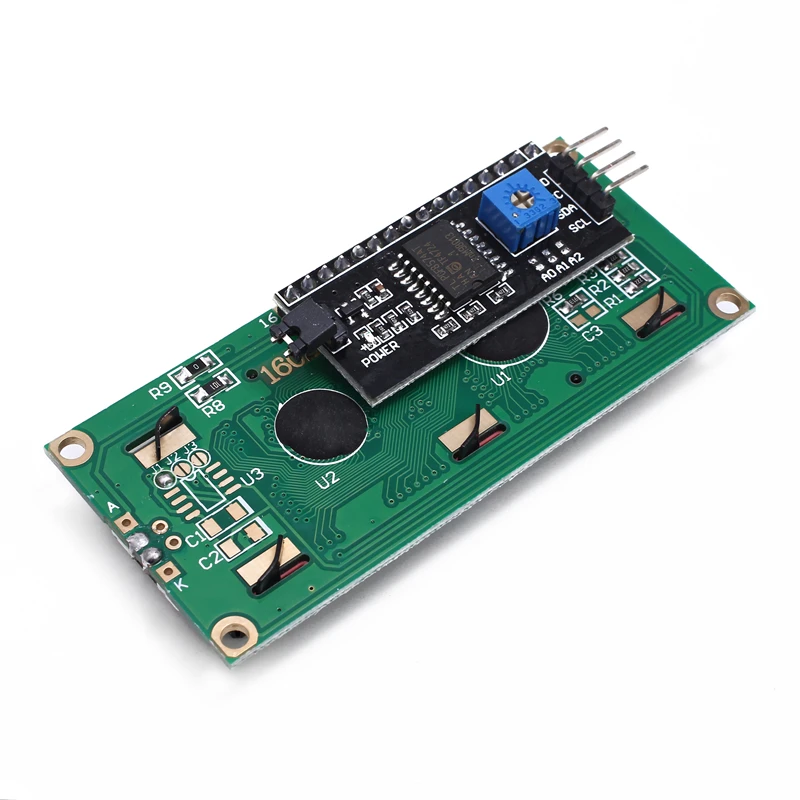 ЖК 1602 + модуль I2C LCD синий экран IIC/I2C адаптер пластина для arduino|Модули умного дома| |