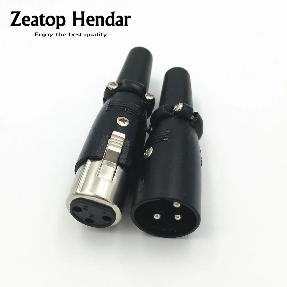 10 шт. XLR 3 4 5 контактный Штекерный гнездовой разъем аудиоразъем для пайки