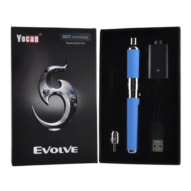 Оригинальный YOCAN Evolve комплект испаритель сухой травы с 650 мАч батарея Встроенный