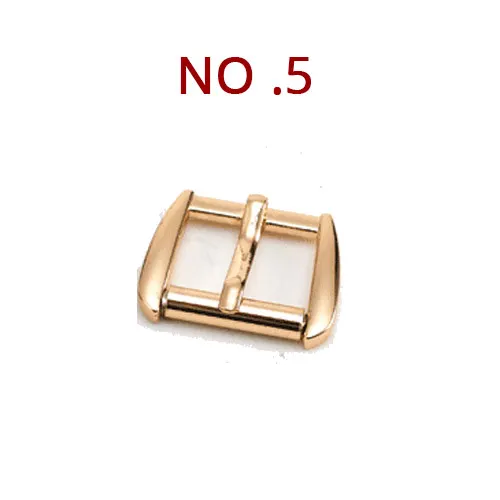 No5 1.5cm Gold 6 шт., аксессуары для сумок, крюк, сумка из цинкового сплава, металлические фитинги, регулировка крючка, пряжка, круглая заклепка, сделай сам, материал, золото, серебро, крючок - Цвет: No5 1.5cm Gold