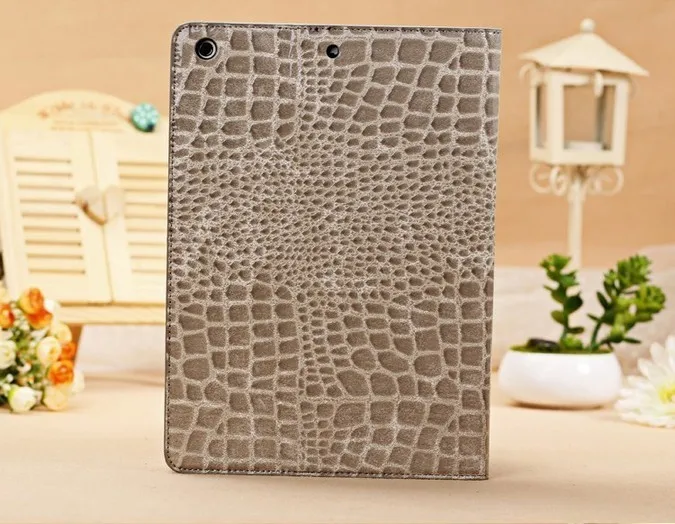 Высококачественный кожаный чехол для iPad Mini 1/2/3, смарт-чехол для Apple iPad mini, чехол Mini 2 mini 3 7,", тонкая Подставка под планшет под крокодиловую кожу
