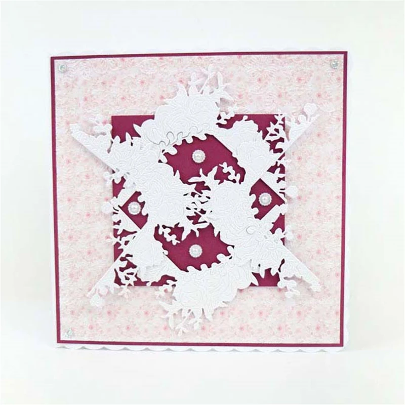 GJCrafts роза цветок штампы металла резки Новый 2019 для изготовления карт Скрапбукинг