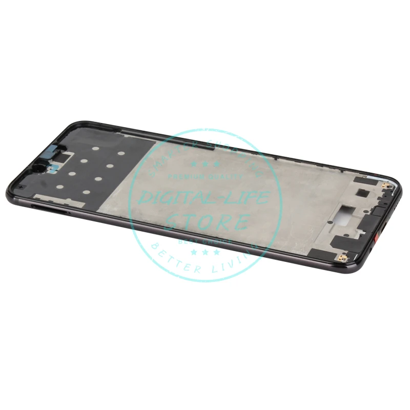 Средняя Лицевая панель рамка для huawei Nova 3 средняя пластина поддерживающая рамка для ЖК-дисплея ободок корпус+ боковой ключ Замена запасных частей
