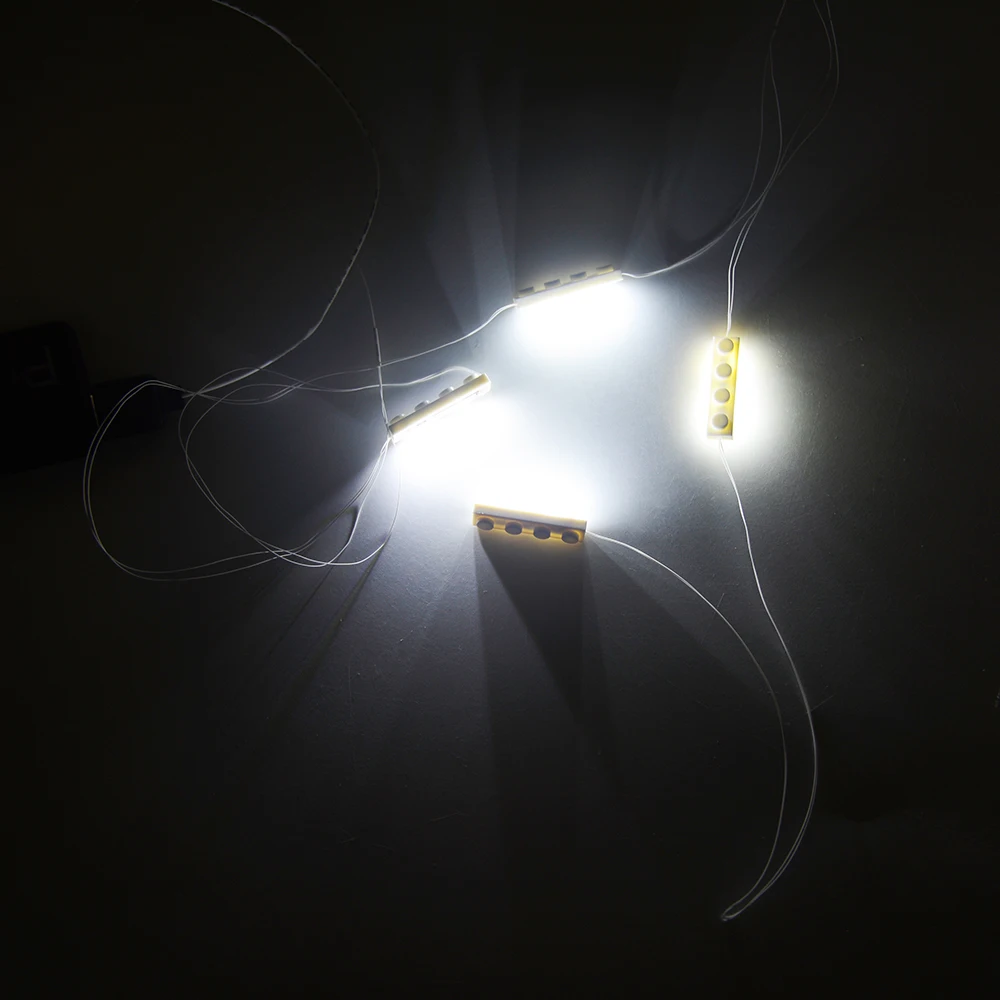 1 PCS Lightailing брендовый высокое качество белый и теплый белый светодио дный свет комплект аксессуары для СОЗДАТЕЛЬ серии игрушка-конструктор - Цвет: 1 PCS
