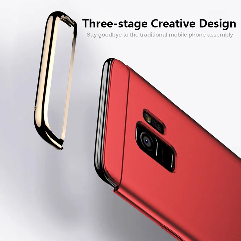 Чехол для Samsung Galaxy S7 S6 Plus Edge Note 8 9 с полным покрытием защитный чехол S8 S9 On задняя