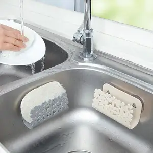Органайзер для кухни Подставка-сушилка для посуды, держатель губок на раковине, держатель для мыла для ванной, туалета, вещь для хранения на кухне