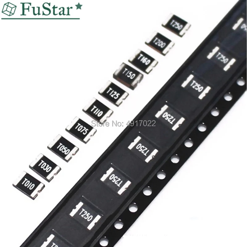 1812 0.2A 200mA PPTC SMD 16V 24V 30V 48V 60V Самовосстанавливающийся Предохранитель SMT PolySwitch