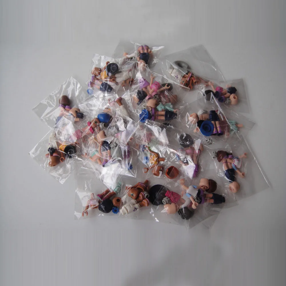 

Fashion Dream Girl Logo Girls friends blocks assemble toy random mixed PVC Action Figure Collectible Toy size 4-5cm Brain game