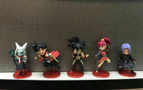 Dragon Ball Super vol.7 Trunks vegetto Zamasu Saiyan Rose Goku Black Grand Priest Jiren Kale Frieza PVC Фигурки игрушки|Игровые