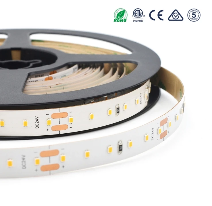 [Seven Neon]5 м 2216 SMD Светодиодная лента 24 В постоянного тока 120 светодиодов/м CRI95 10 мм