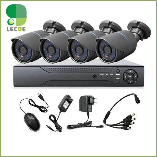 4 канальная система видеонаблюдения 960H DVR HDMI шт. 1200TVL IR Всепогодная наружная