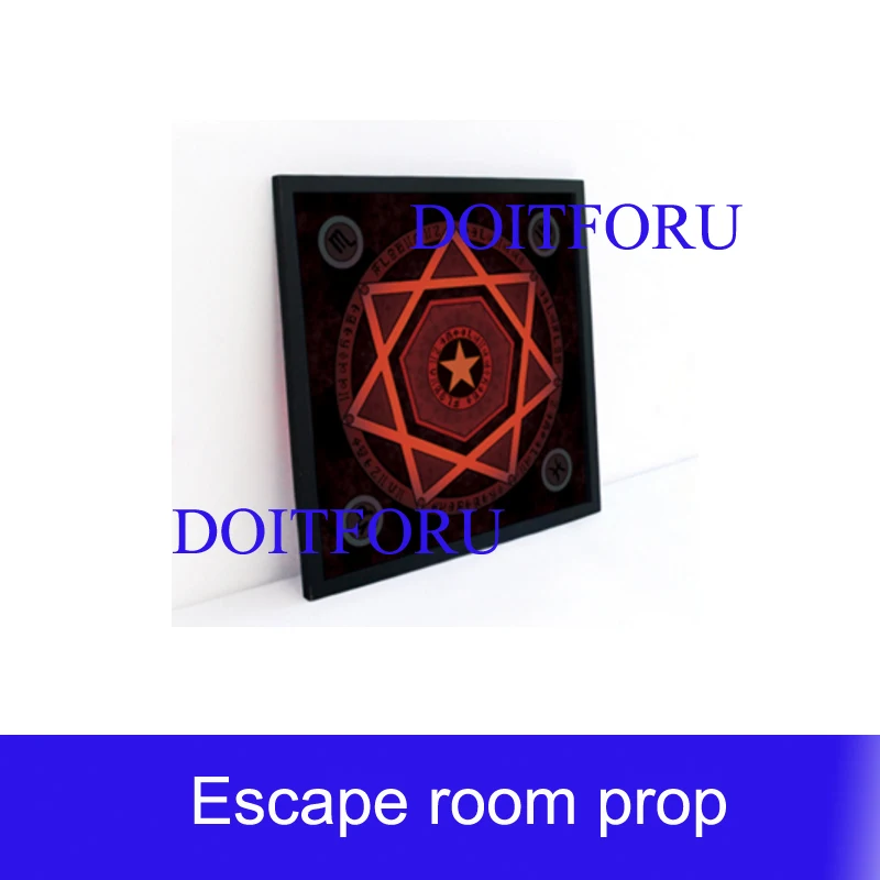 Номер escape Magic heptagram прикоснитесь к разумным точкам в правильной