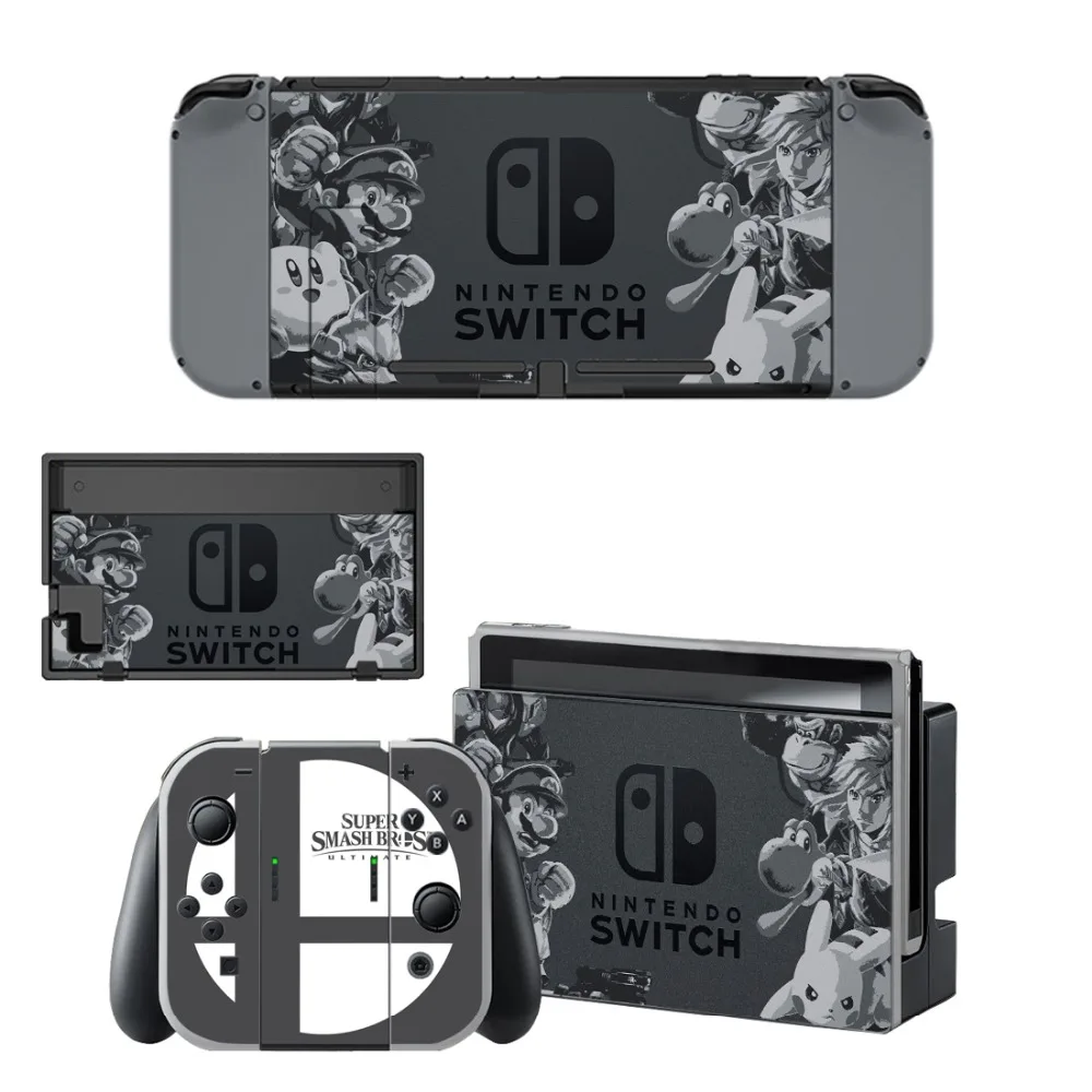 Настраиваемая наклейка s Game Mari o для Nintendo Switch NS консоль контроллер геймпад