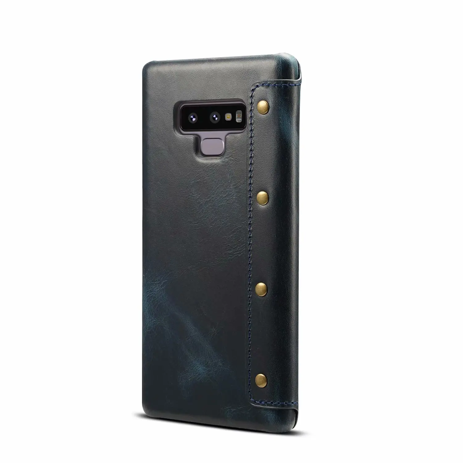 Премиум кожаный чехол в стиле ретро для samsung Note 9, защитный чехол, откидная крышка для samsung Galaxy Note 9, бизнес Ретро Люкс