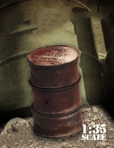 1/35 масштаб неокрашенная полимерная фигурка топливные барабаны и джерриканы 8 шт.