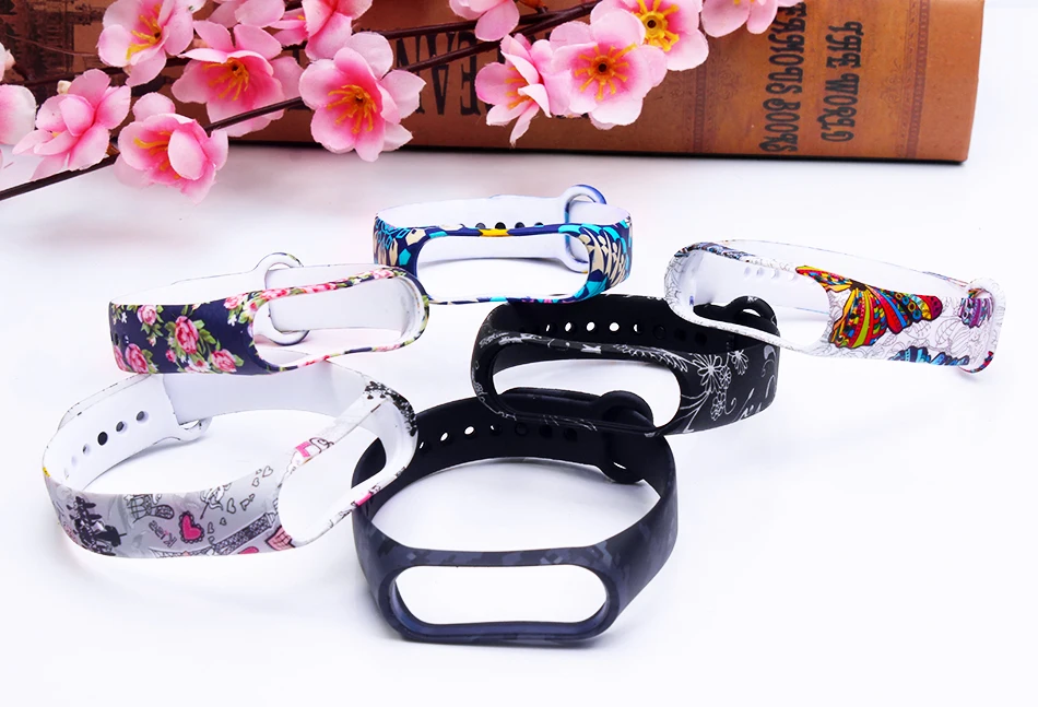 BOORUI mi band 4 ремешок силиконовый miband 4 универсальные аксессуары спортивный ремешок на запястье Замена для xiaomi mi band 4 смарт-браслеты