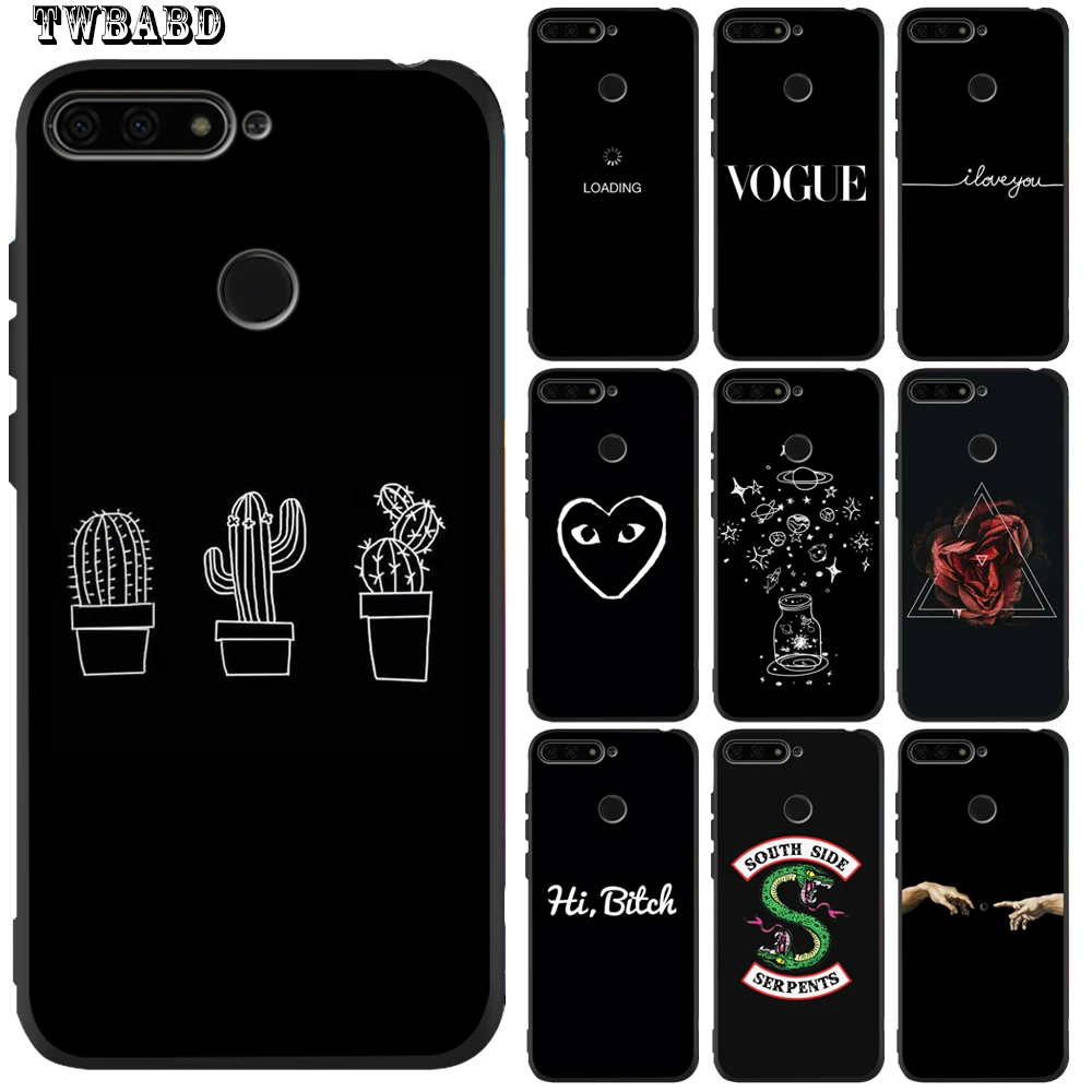 Роскошный чехол для телефона Rainbow Cactus unicorn love loading Huawei Honor 10 Lite 9 8 8x 8c Capa Etui|Бамперы| |