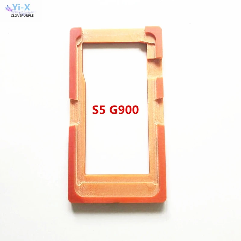 1 шт. клейкая форма для ЖК экрана стеклянная держатель Samsung galaxy S3 S4 S5 S6 S7 i9300 i9500 G900