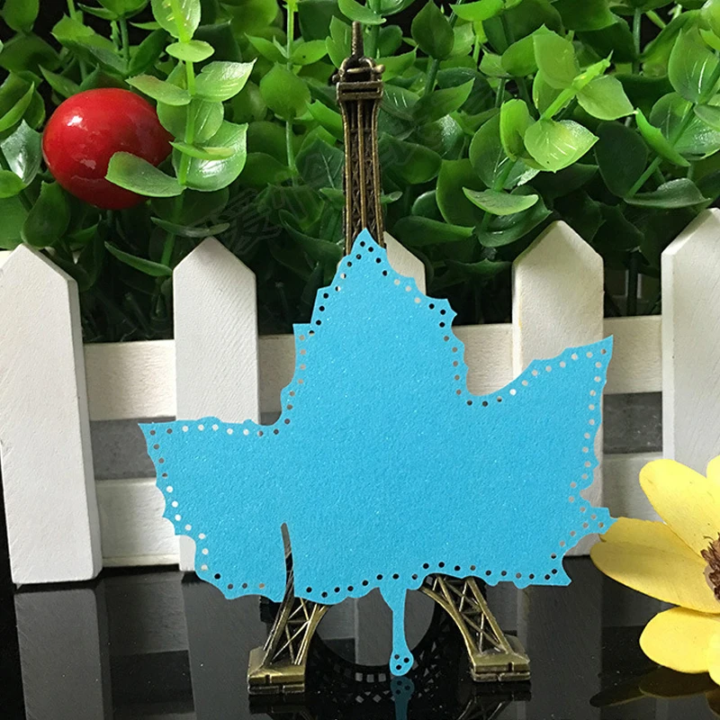 50pcs Laser Cut Art Maple Leaf Escort Cup Wine Glass Table Name Place Card Wedding Birthday Gift Event Party Favor Supplies | Дом и сад