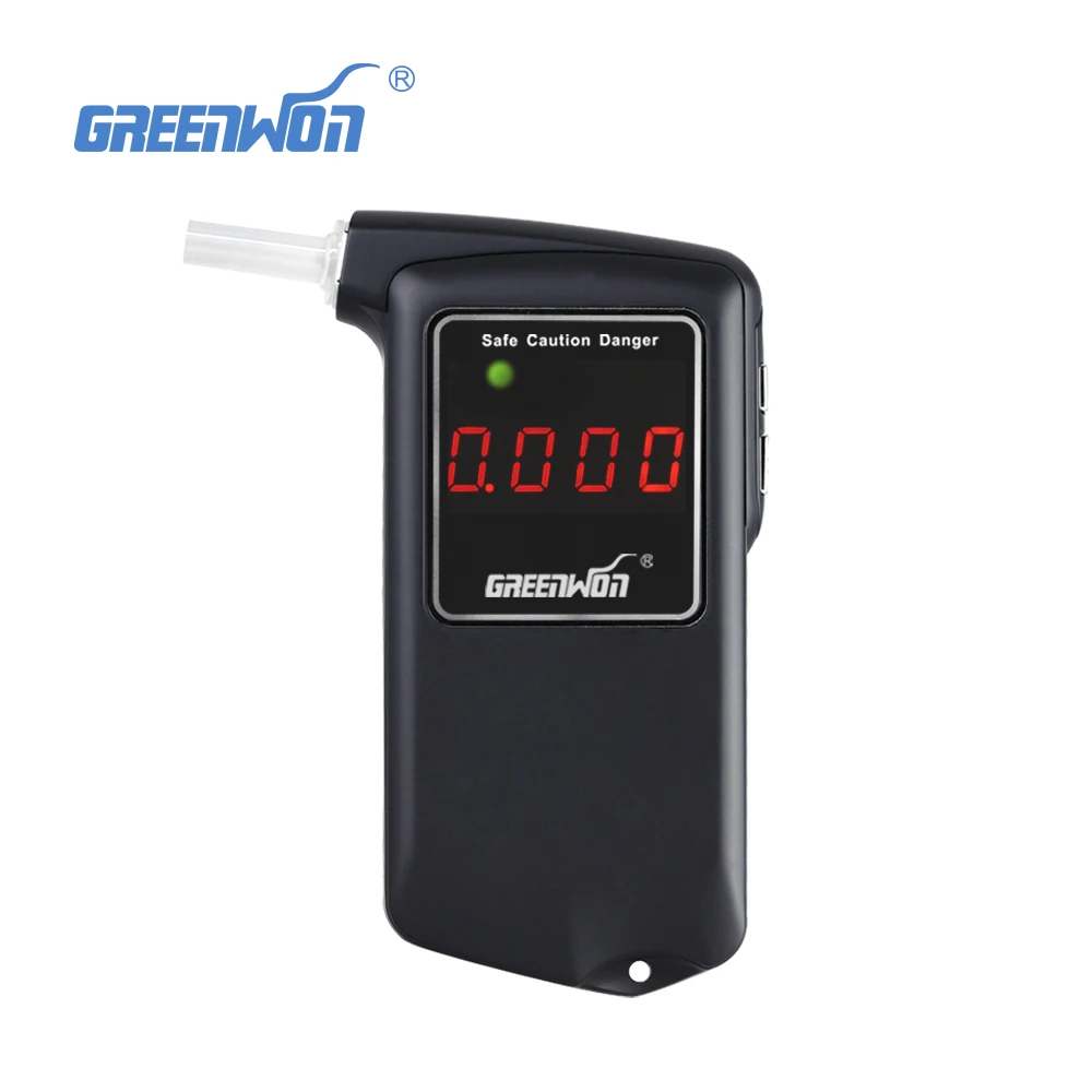 

2PCS/ 2019 new Patent High Accuracy Prefessional Police Digital Breath Alcohol Tester Breathalyzer AT858S Wholesale