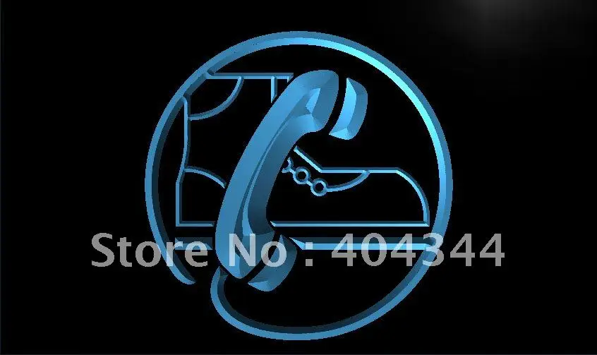

LK314- Shoe Services Telephone Display Light Sign