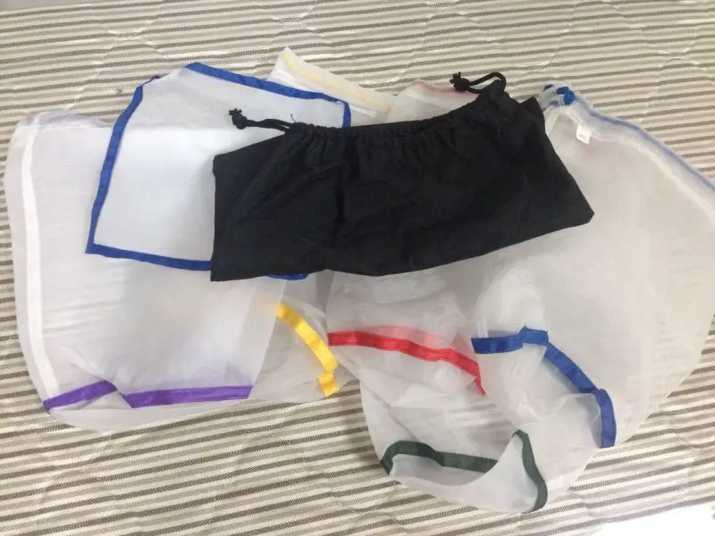 Все сетчатые Пузырьковые мешки 1 галлон 5 пакет набор травяные экстракторы льда