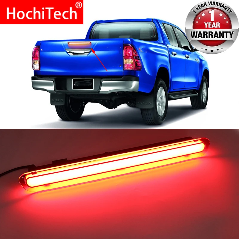 Светодиодный задний бампер светильник сзади Tunk крышка стоп теплый ing для Toyota Hilux